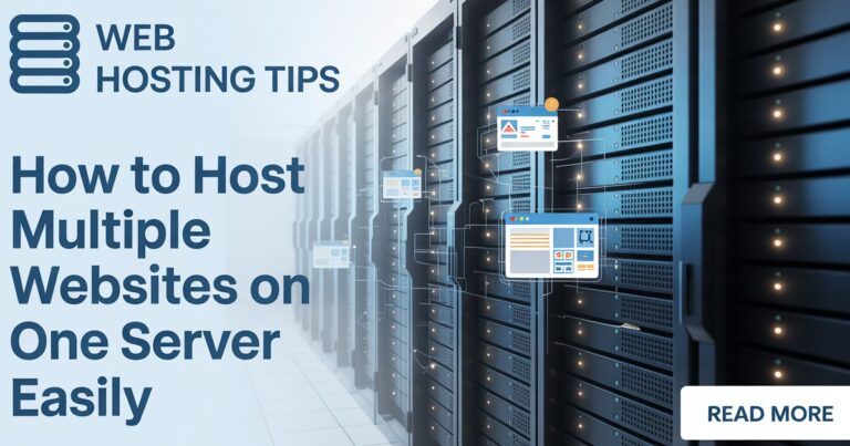 How to Host Multiple Websites on One Server Easily
