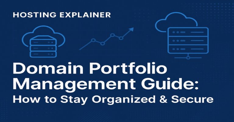 Domain Portfolio Management Guide