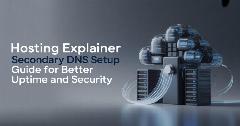 Secondary DNS Setup Guide for Better Uptime and Security