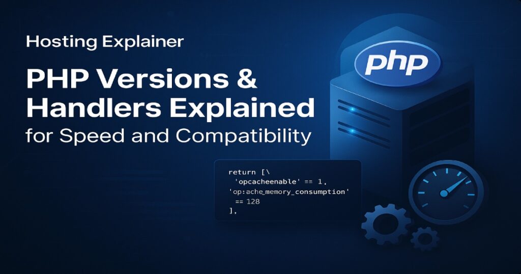 PHP Versions & Handlers Explained for Speed and Compatibility